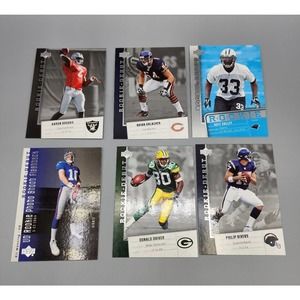 Football Rookie Cards - Lot of 6 Upper Deck 2006 Trading Cards